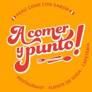 A comer y punto